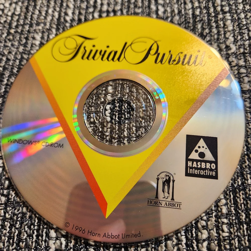 🔥 Trivial Pursuit Windows CD-ROM